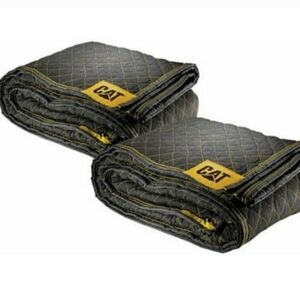 Cat 2 Pack 72 Inch x 80 Inch Non-Woven Polyester Utility Blanket